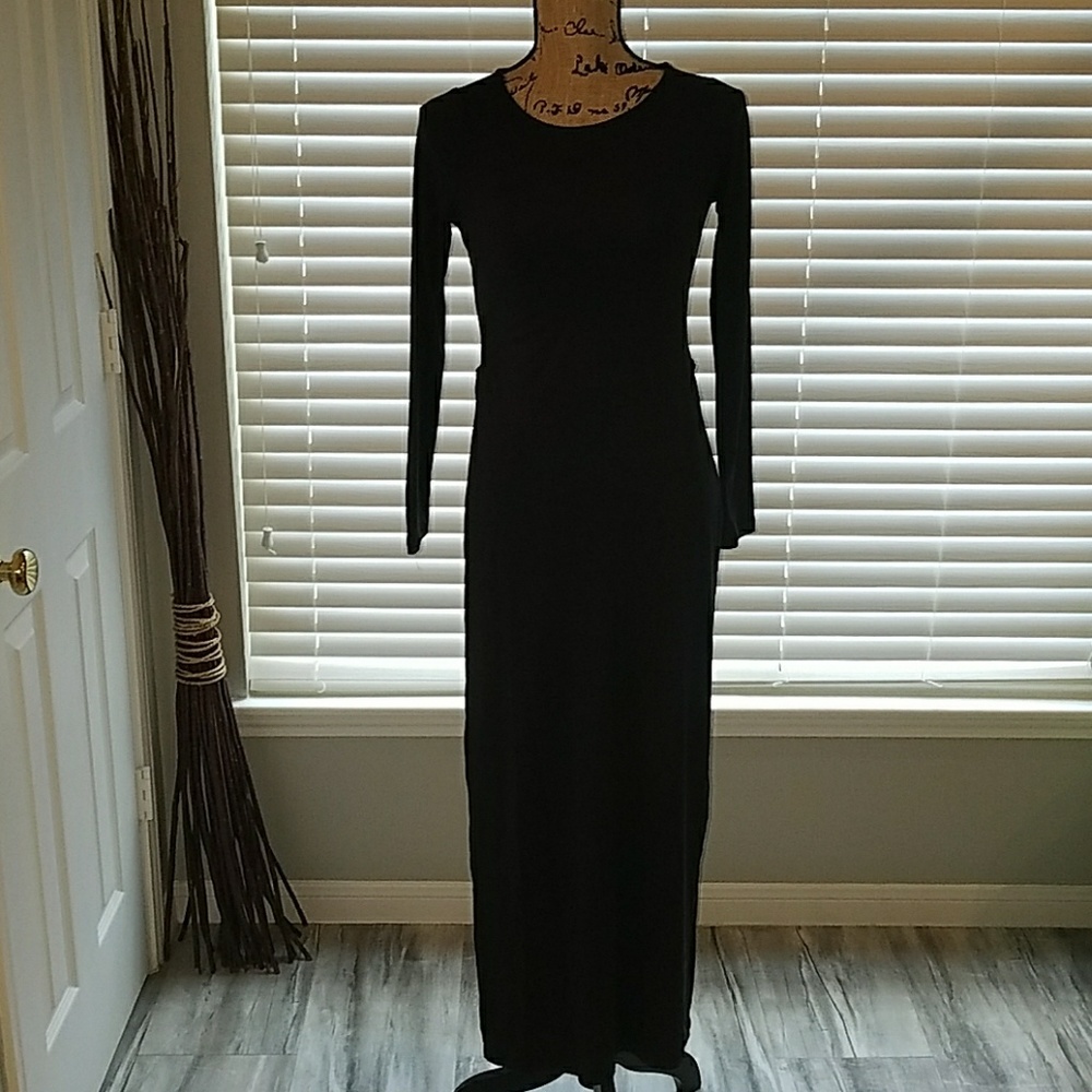 Black stretch shirt
